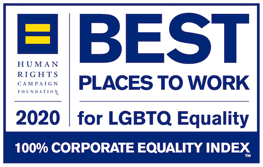 Logo bester Arbeitsplatz LGBTQ-Gleichstellung